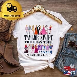 The Eras Tour Shirt Choose Your Outfits Hand Drawn Ma Shows T-Shirt